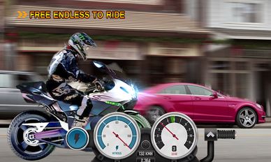 Скачать взломанную Мотоцикл вождения (Мод все открыто) на Андроид