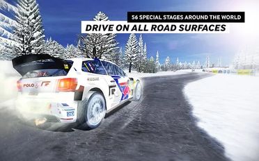 Скачать взломанную WRC The Official Game (Взлом на монеты) на Андроид