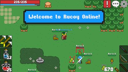 Скачать взломанную Rucoy Online - MMORPG - MMO (Мод много денег) на Андроид