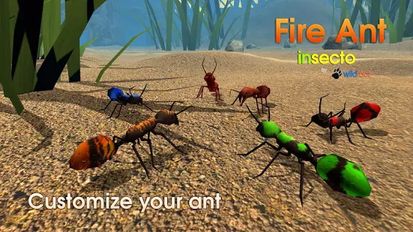 Скачать взломанную Fire Ant Simulator (Мод все открыто) на Андроид
