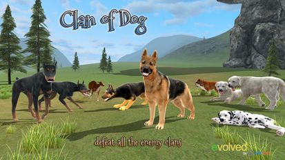 Скачать взломанную Clan of Dogs (Мод много денег) на Андроид