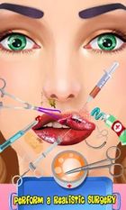 Скачать взломанную Lips Surgery Simulator Doctor (Мод много денег) на Андроид