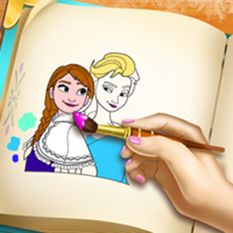 Скачать взломанную Ice Kingdom Coloring Book (Мод много денег) на Андроид