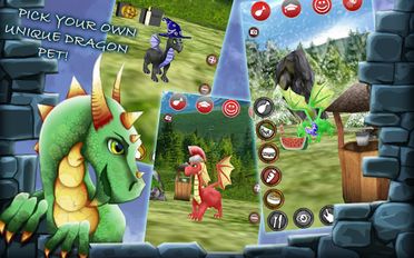Скачать взломанную Dragon Pet: Дракон Pet (Взлом на монеты) на Андроид