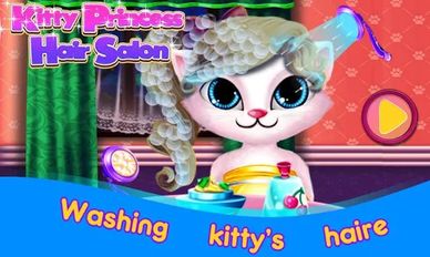 Скачать взломанную Kitty Princess Hair Salon (Мод много денег) на Андроид