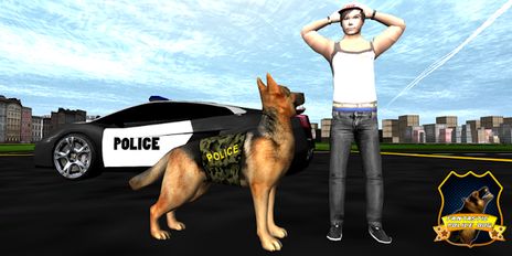 Скачать взломанную Фантастика полиция Собака (Мод много денег) на Андроид