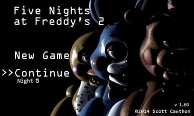 Скачать взломанную Five Nights at Freddy's 2 Demo (Взлом на монеты) на Андроид