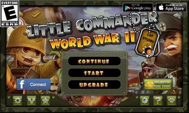 Скачать взломанную Маленький командир: WWII TD (Взлом на монеты) на Андроид