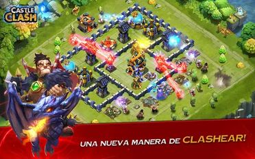 Скачать взломанную Castle Clash: Era de Bestias (Взлом на монеты) на Андроид