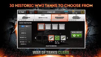   War of Tanks: Clans (  )  