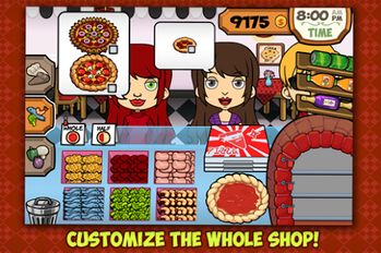 Скачать взломанную Мой магазин пиццы - Игры (Мод все открыто) на Андроид