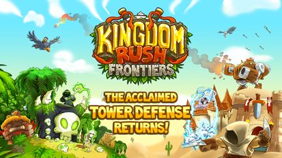 Скачать взломанную Kingdom Rush Frontiers (Мод много денег) на Андроид