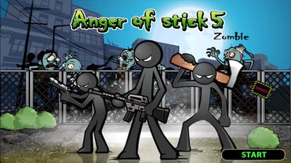 Скачать взломанную Anger of Stick 5 ( action ) (Мод много денег) на Андроид