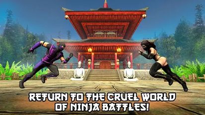 Скачать взломанную Ninja Kung Fu Fighting 3D – 2 (Мод много денег) на Андроид
