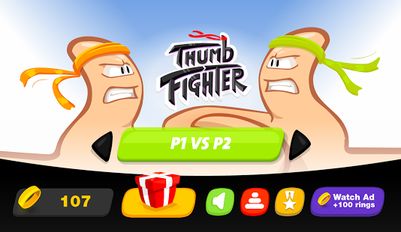 Скачать взломанную Thumb Fighter (Мод все открыто) на Андроид