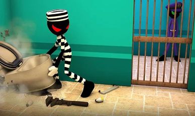 Скачать взломанную Stickman Escape Story 3D (Взлом на монеты) на Андроид