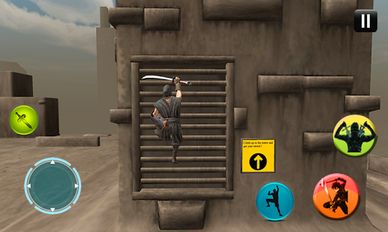 Скачать взломанную Tower Ninja Assassin Warrior (Мод все открыто) на Андроид