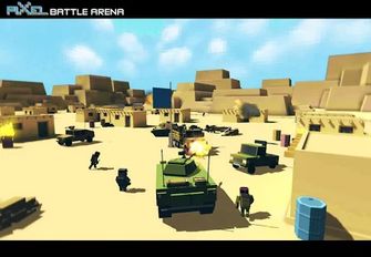 Скачать взломанную Pixel Battle Arena Multiplayer (Взлом на монеты) на Андроид
