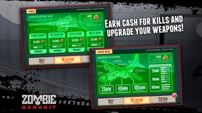 Скачать взломанную Zombie Gunship (Мод много денег) на Андроид