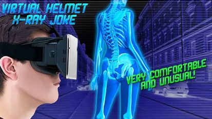 Скачать взломанную Виртуальный Шлем Рентген Шутка (Взлом на монеты) на Андроид