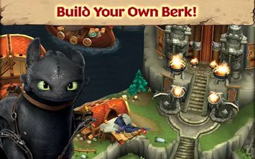 Скачать взломанную Dragons: Rise of Berk (Мод все открыто) на Андроид