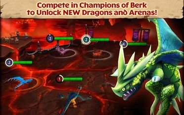 Скачать взломанную Dragons: Rise of Berk (Мод все открыто) на Андроид
