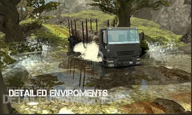 Скачать взломанную Truck Simulator: Offroad (Мод много денег) на Андроид