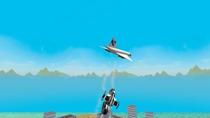 Скачать взломанную Flying Police Motorcycle Rider (Мод много денег) на Андроид