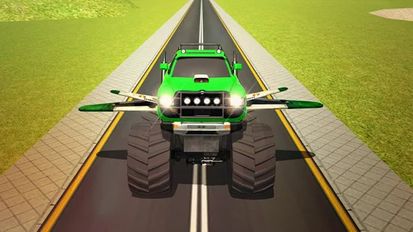 Скачать взломанную Flying Truck Pilot Driving 3D (Мод много денег) на Андроид