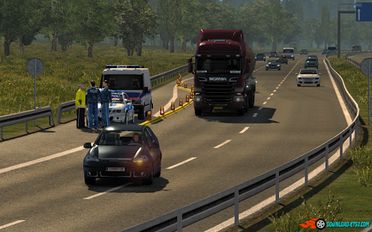 Скачать взломанную Truck Simulator Real Traffic (Мод все открыто) на Андроид