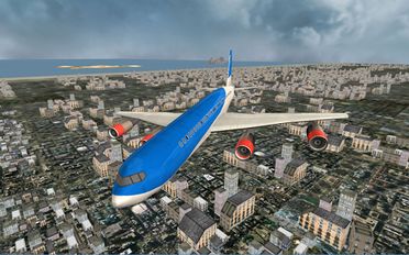 Скачать взломанную Airplane Pilot Sim (Взлом на монеты) на Андроид