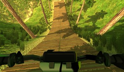 Скачать взломанную Downhill Bike Simulator MTB 3D (Взлом на монеты) на Андроид