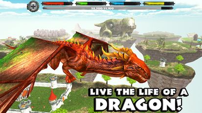 Скачать взломанную World of Dragons: Simulator (Мод много денег) на Андроид