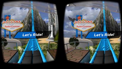 Скачать взломанную Rollercoaster VR (Взлом на монеты) на Андроид