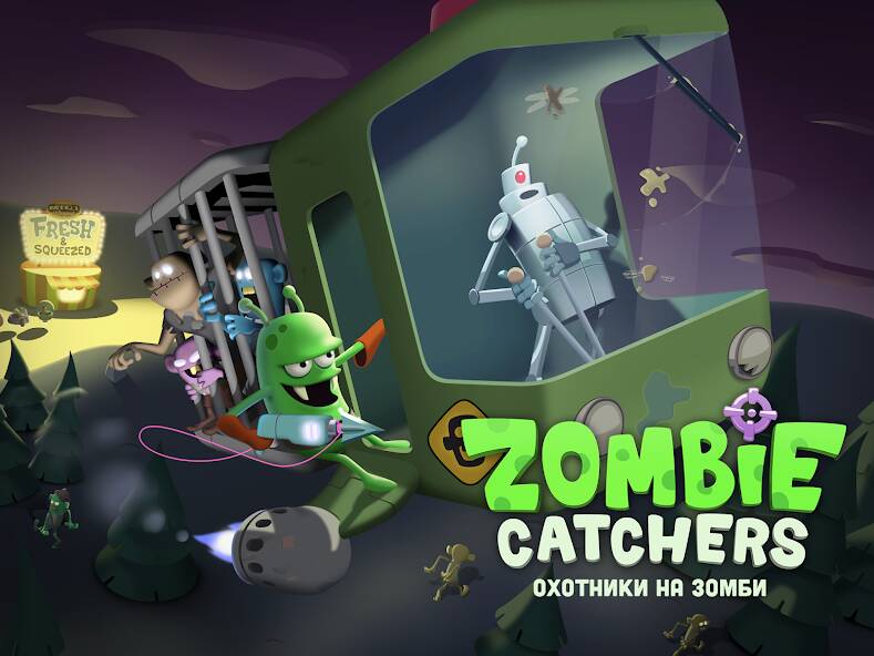 Скачать Zombie Catchers: Поймать зомби (Много монет) на Андроид