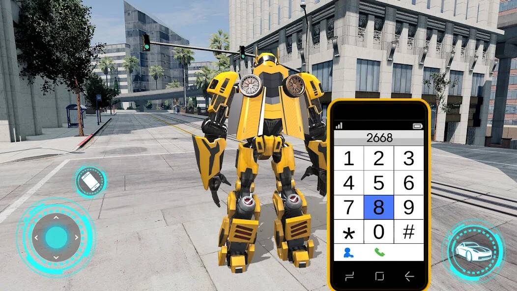 Скачать Robot War: Robot Transform (Много денег) на Андроид