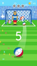 Скачать взломанную Ketchapp Football (Мод все открыто) на Андроид
