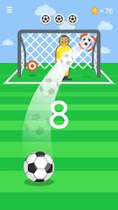 Скачать взломанную Ketchapp Football (Мод все открыто) на Андроид