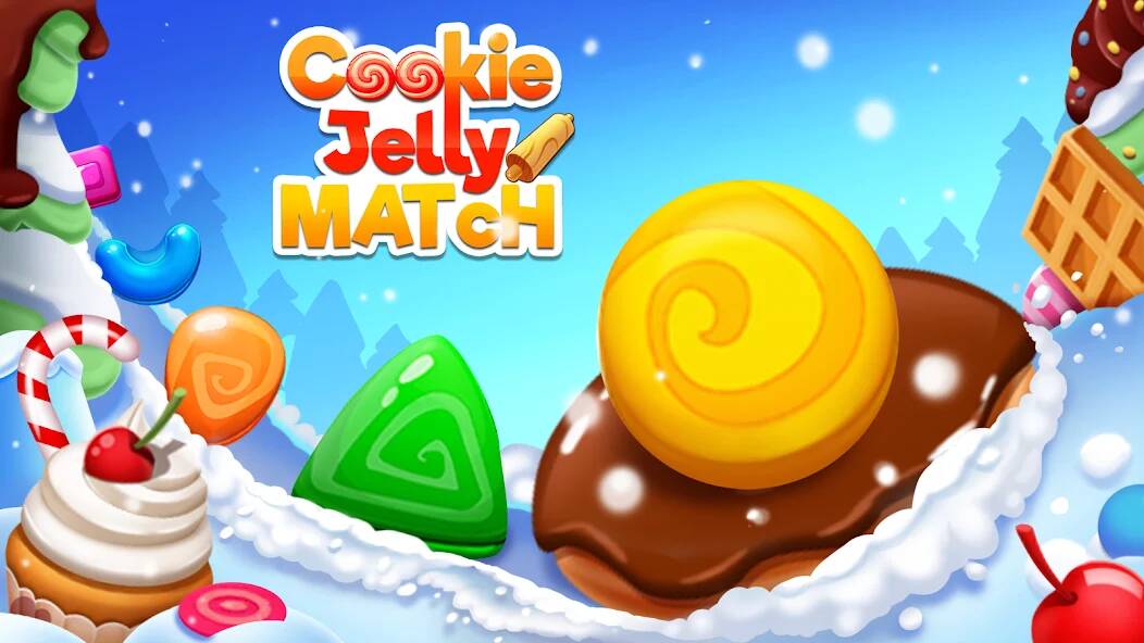 Скачать Cookie Jelly Match (Разблокировано все) на Андроид