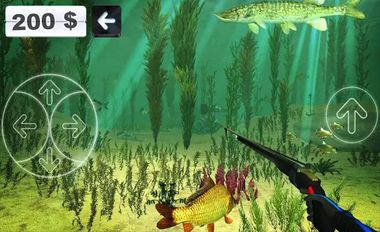Скачать взломанную Охота подводная 3D (Взлом на монеты) на Андроид
