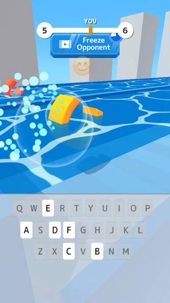 Скачать Type Spin: alphabet run game (Много денег) на Андроид