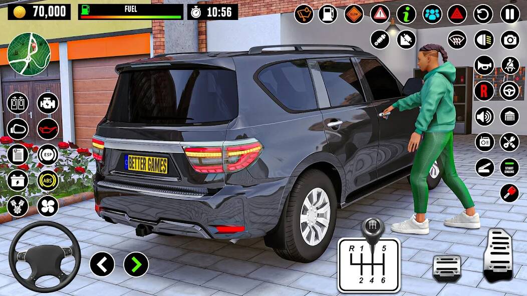 Скачать Вождение Школа Автомобиль Игры (Много денег) на Андроид