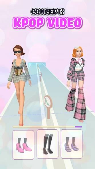 Скачать Fashion Battle - Dress up game (Разблокировано все) на Андроид