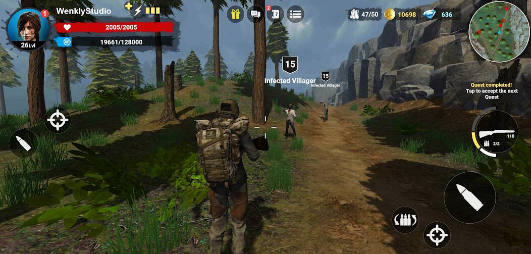 Скачать HF3: RPG Online Zombie Shooter (Много монет) на Андроид