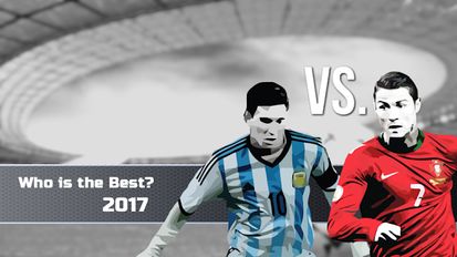 Скачать взломанную Ronaldo vs Messi Soccer 2017 (Мод много денег) на Андроид