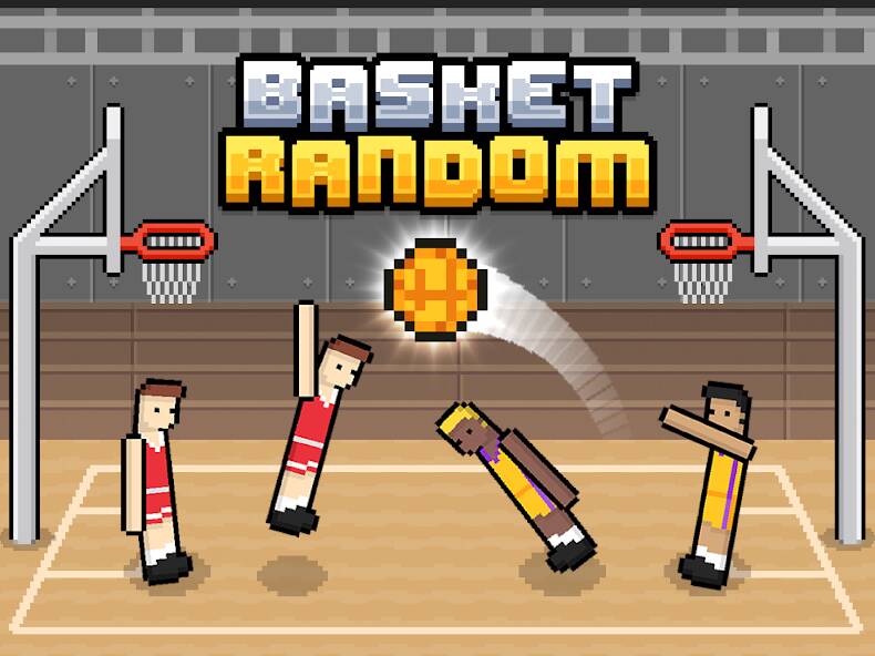 Скачать Basket Random - 2 игрока (Много монет) на Андроид