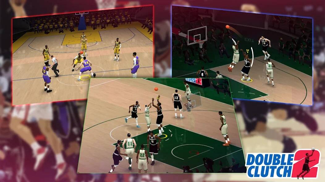 Скачать DoubleClutch 2 : Basketball (Разблокировано все) на Андроид
