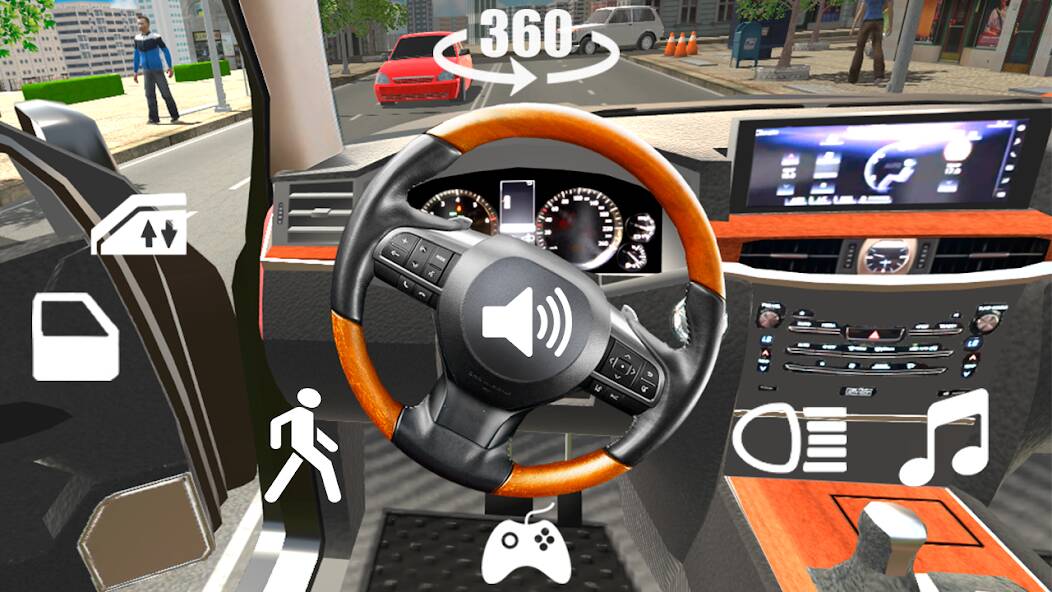 Скачать Симулятор Автомобиля 2 (Много монет) на Андроид