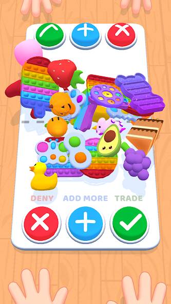 Скачать Fidget Toys Trading: Поп Ит 3D (Разблокировано все) на Андроид