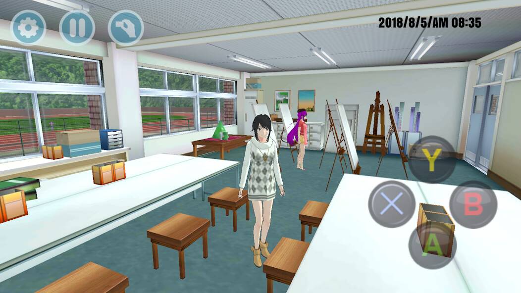 Скачать High School Simulator 2019 Pre (Разблокировано все) на Андроид